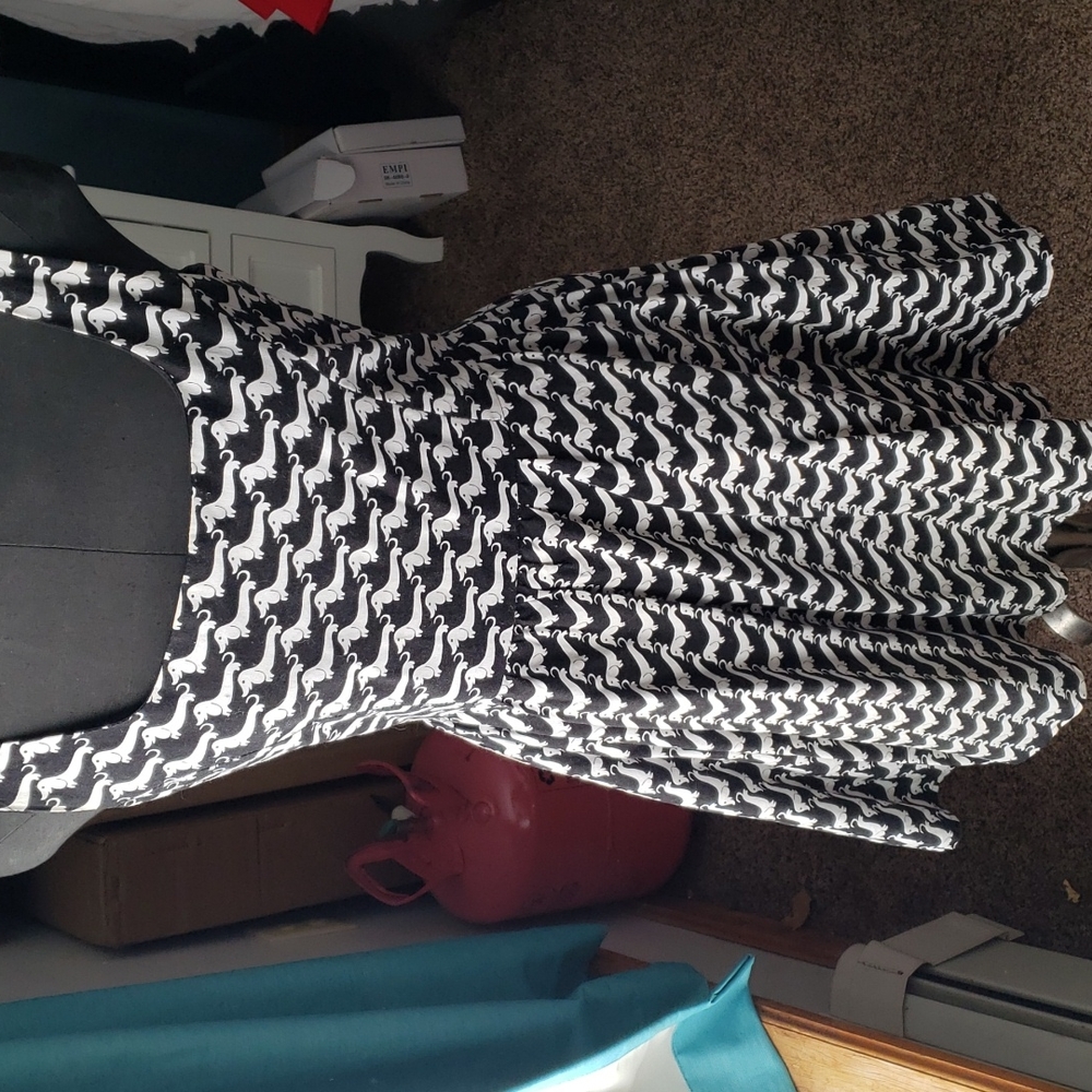 Retrolicious "Hound" tooth dress